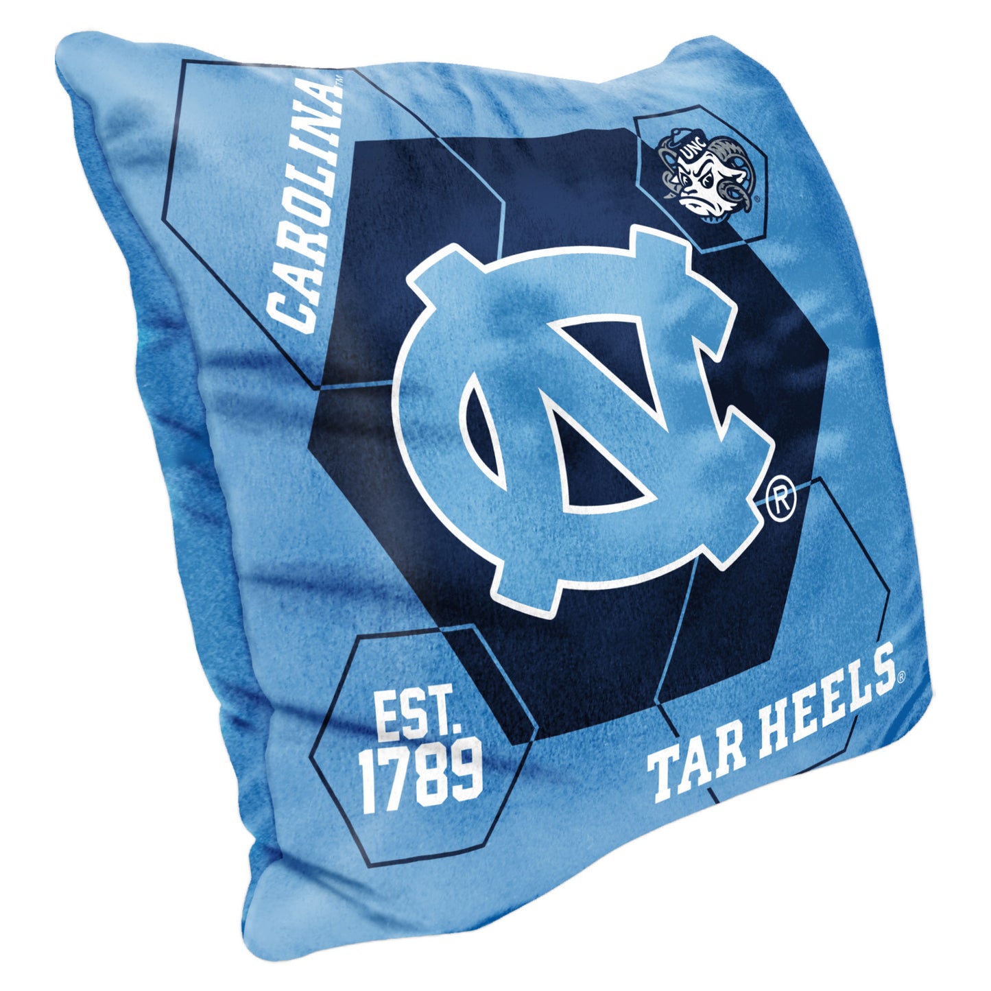 The Northwest Group North Carolina Tar Heels 16" x 16" Connector Velvet Pillow