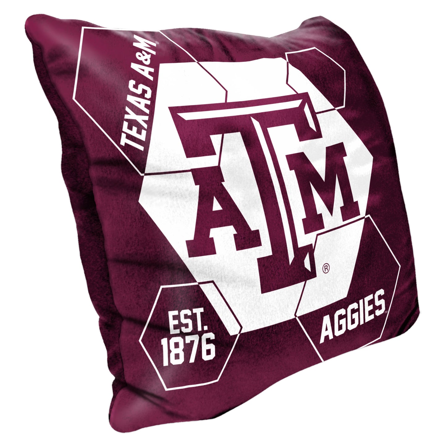 The Northwest Group Texas A&M Aggies 16" x 16" Connector Velvet Pillow