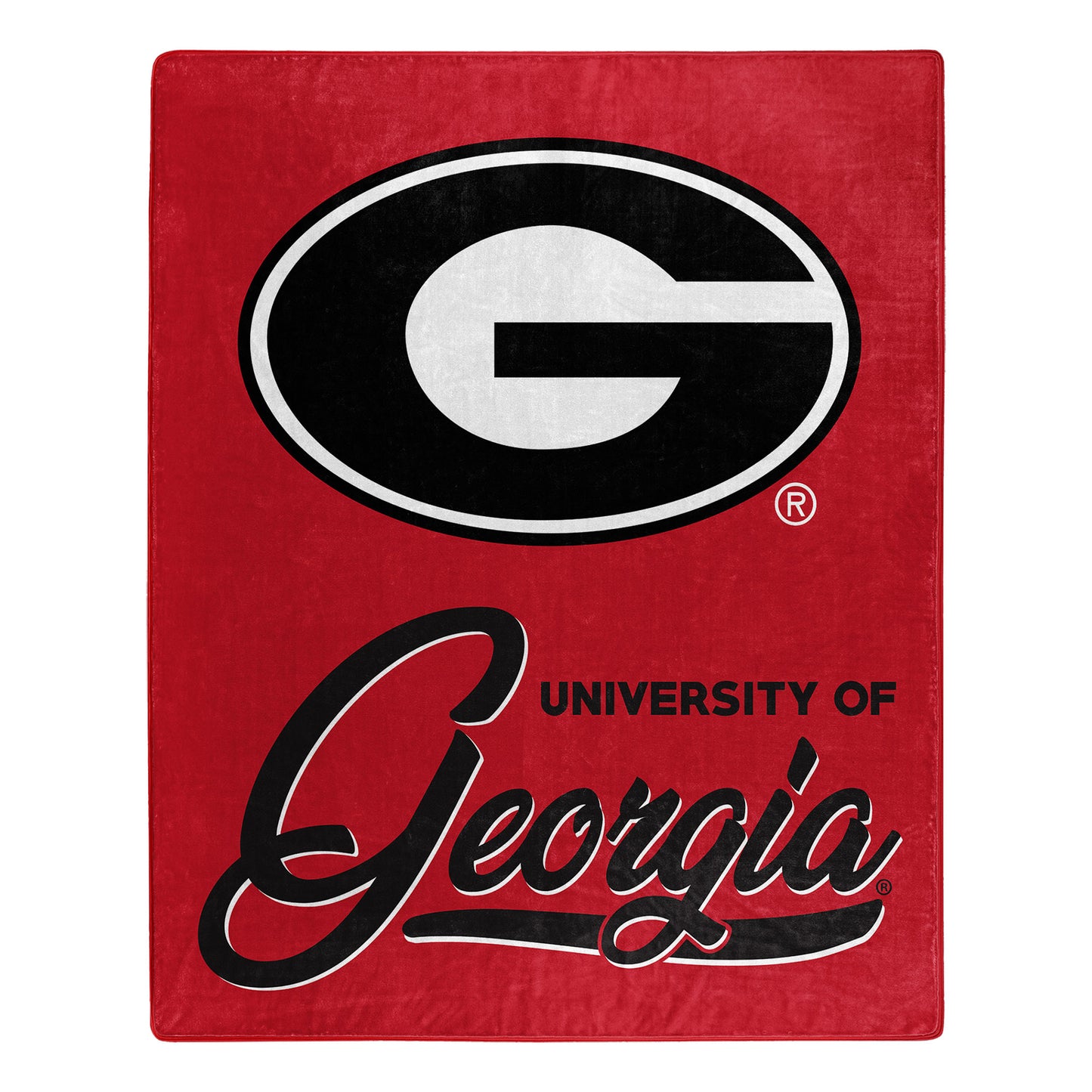 The Northwest Group Georgia Bulldogs 50" x 60" Signature Raschel Plush Throw Blanket