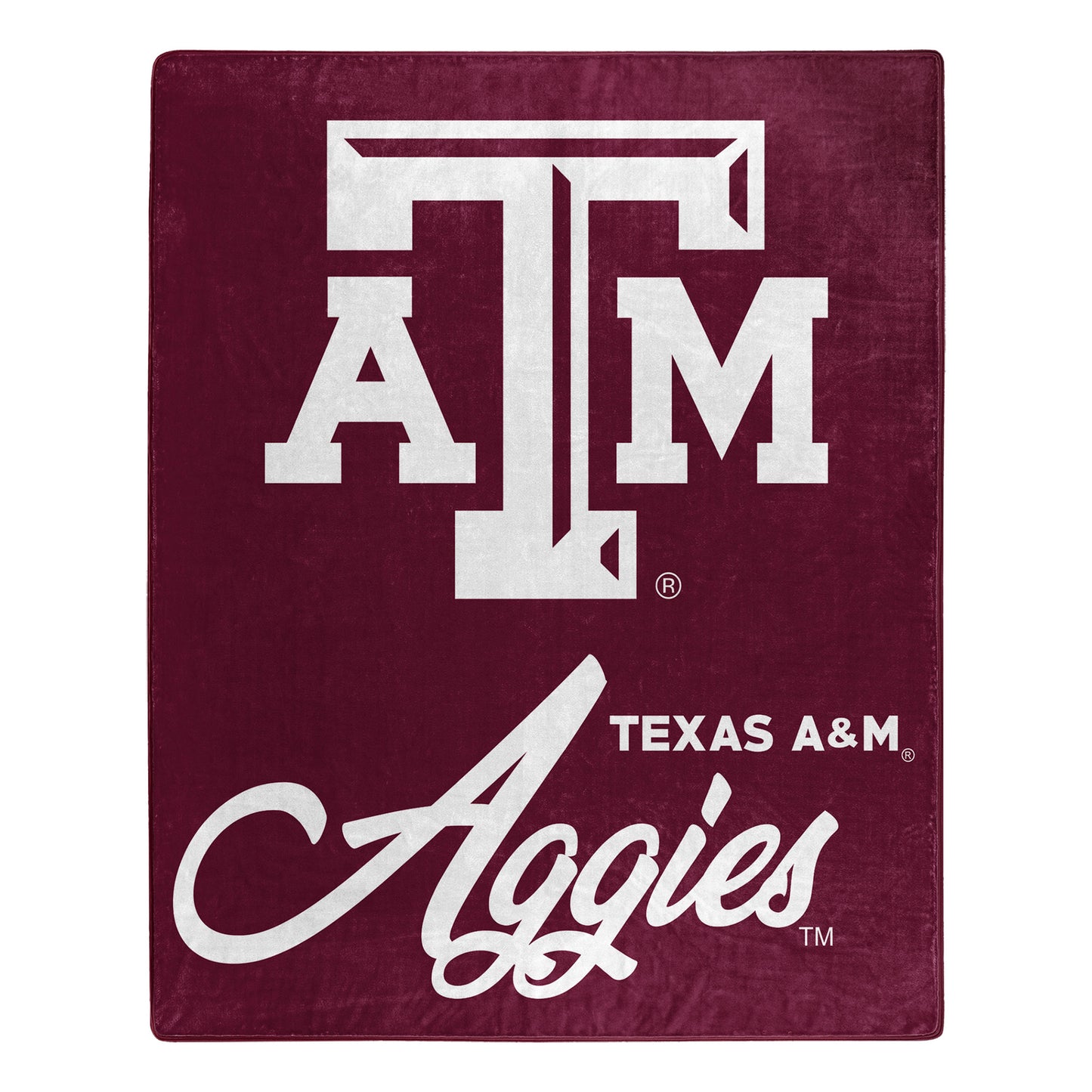 The Northwest Group Texas A&M Aggies 50" x 60" Signature Raschel Plush Throw Blanket