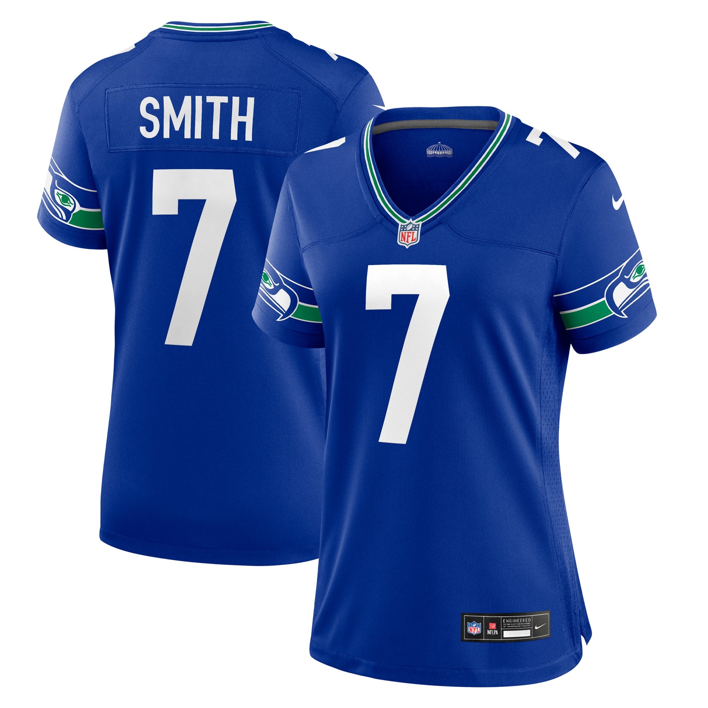 Women's Nike Geno Smith Royal Seattle Seahawks Player Jersey