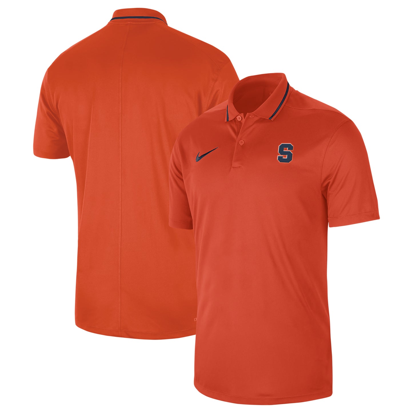 Men's Nike Orange Syracuse Orange 2023 Sideline Coaches Performance Polo