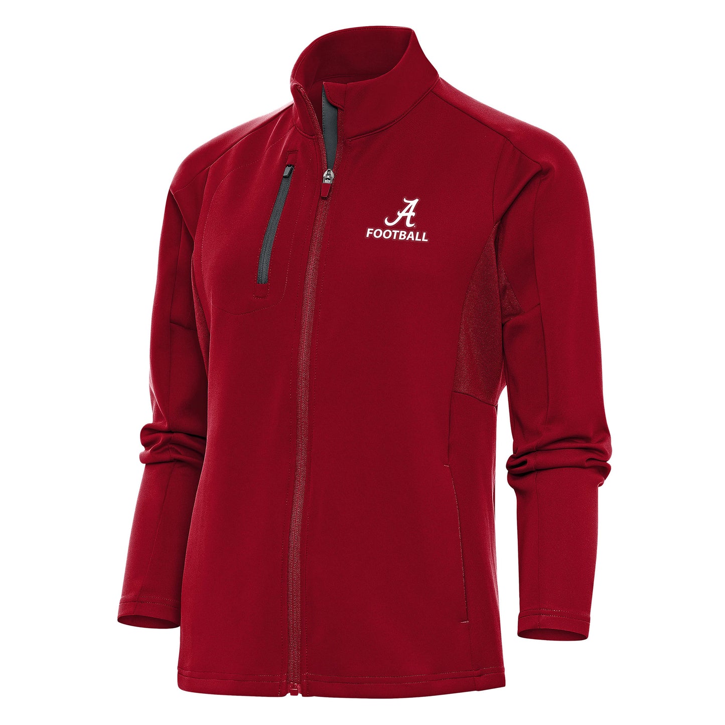 Women's Antigua Crimson Alabama Crimson Tide Football Generation Full-Zip Jacket