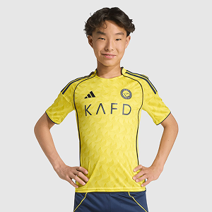 Al Nassr FC 25 26 Home Jersey Kids