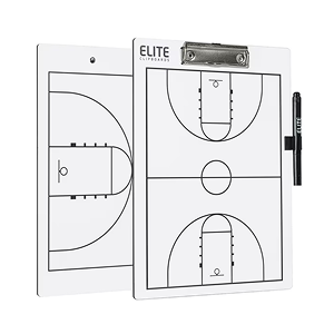 Elite Clipboards Basketball White Dry Erase