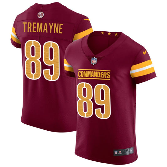 Brycen Tremayne Men's Nike Burgundy Washington Commanders Vapor Untouchable Elite Custom Jersey