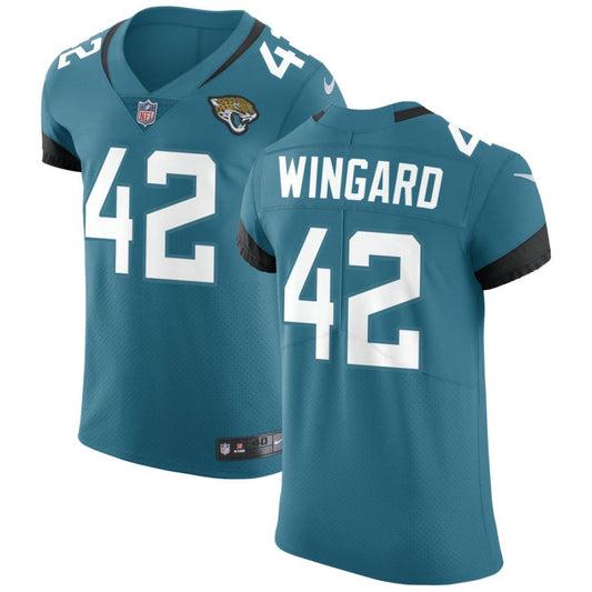 Andrew Wingard Men's Nike Teal Jacksonville Jaguars Vapor Untouchable Elite Custom Jersey