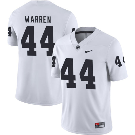 Tyler Warren Men's Nike White Penn State Nittany Lions Pick-A-Player NIL Replica Football Jersey