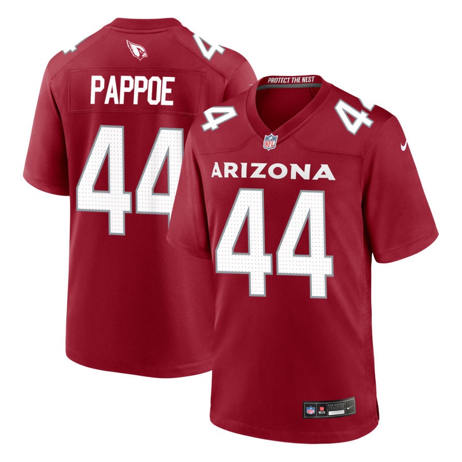 Owen Pappoe Men's Nike Cardinal Arizona Cardinals Custom Game Jersey