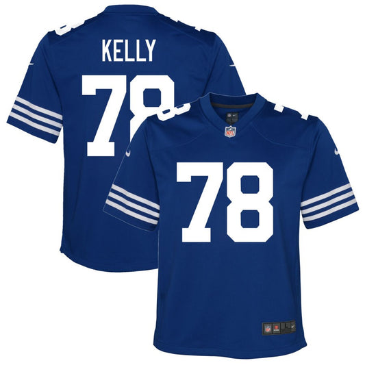 Ryan Kelly Youth Nike Royal Indianapolis Colts Alternate Custom Game Jersey