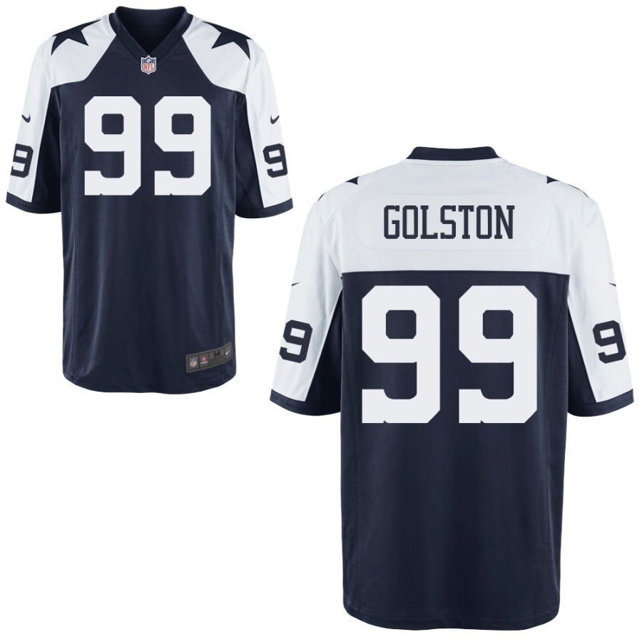 Chauncey Golston Nike Youth Dallas Cowboys Customized Alternate Game Jersey