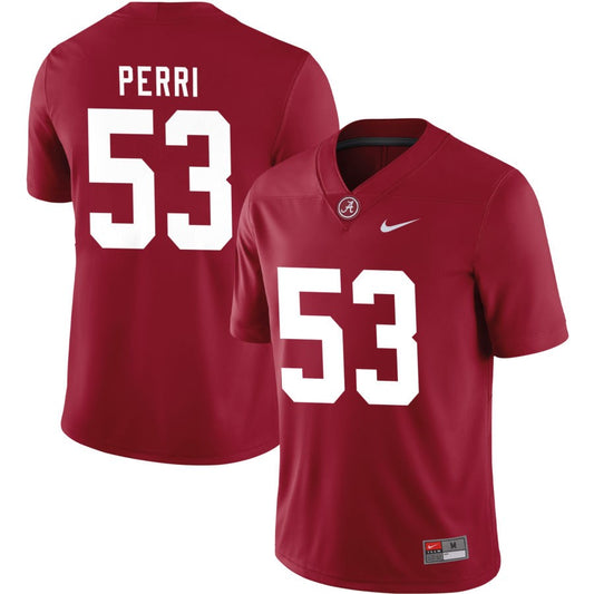 Vito Perri Men's Nike Crimson Alabama Crimson Tide Pick-A-Player NIL Replica Football Jersey