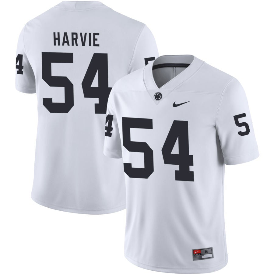 Ian Harvie Men's Nike White Penn State Nittany Lions Pick-A-Player NIL Replica Football Jersey