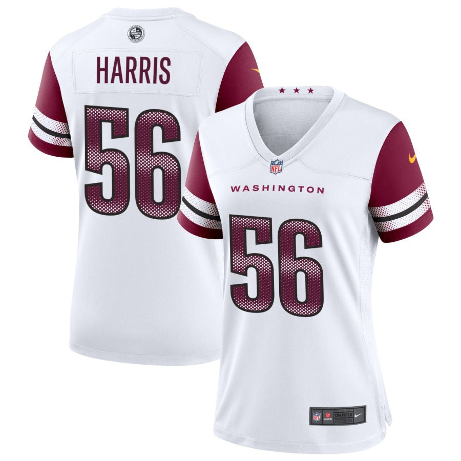 Jalen Harris Women's Nike White Washington Commanders Game Custom Player Jersey