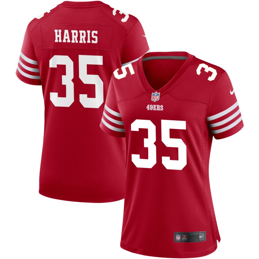 Erik Harris Women's Nike Scarlet San Francisco 49ers Game Custom Jersey