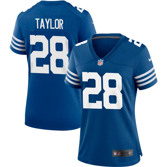 Jonathan Taylor Women's Nike Royal Indianapolis Colts Alternate Custom Jersey