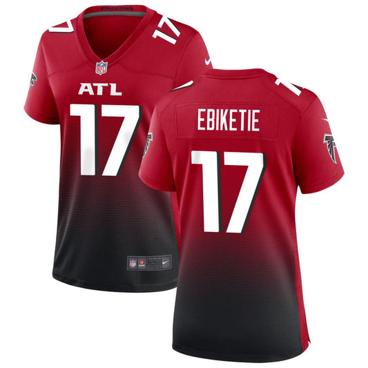 Arnold Ebiketie Women's Nike Red Atlanta Falcons Alternate Custom Game Jersey