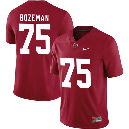 Bradley Bozeman Men's Nike Crimson Alabama Crimson Tide NFL Alumni Pick-A-Player Game Jersey