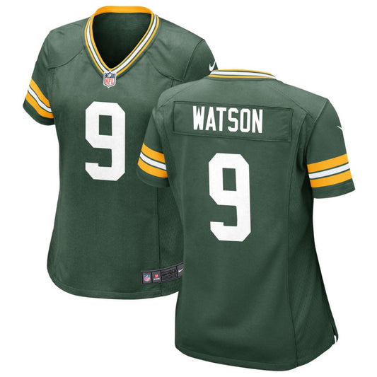 Christian Watson Women's Nike Green Green Bay Packers Custom Game Jersey