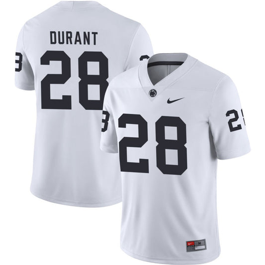 Zane Durant Men's Nike White Penn State Nittany Lions Pick-A-Player NIL Replica Football Jersey