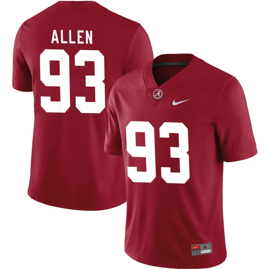 Jonathan Allen Men's Nike Crimson Alabama Crimson Tide NFL Alumni Pick-A-Player Game Jersey