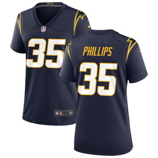 Jalyn Phillips Women's Nike Navy Los Angeles Chargers Alternate Custom Game Jersey