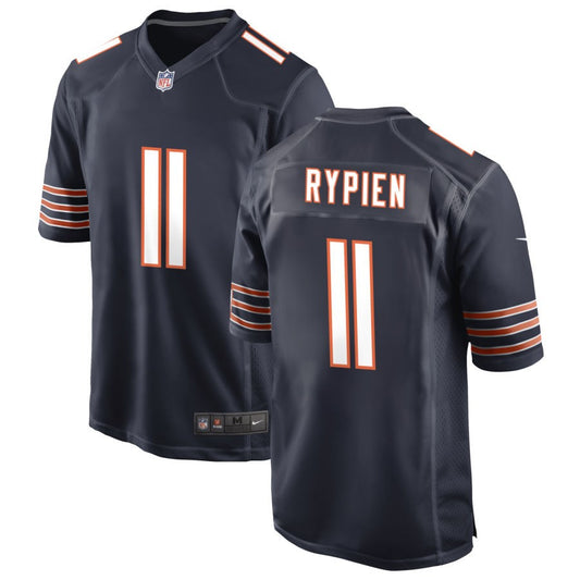 Brett Rypien Men's Nike Navy Chicago Bears Custom Game Jersey