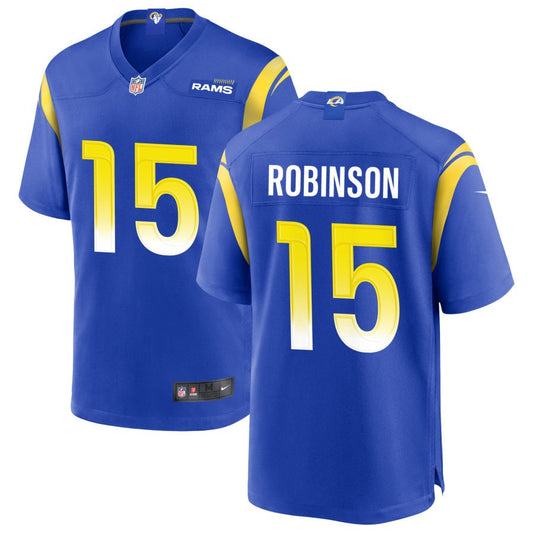 Demarcus Robinson Men's Nike Royal Los Angeles Rams Custom Game Jersey