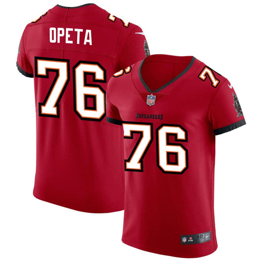 Sua Opeta Men's Nike Red Tampa Bay Buccaneers Vapor Elite Custom Jersey