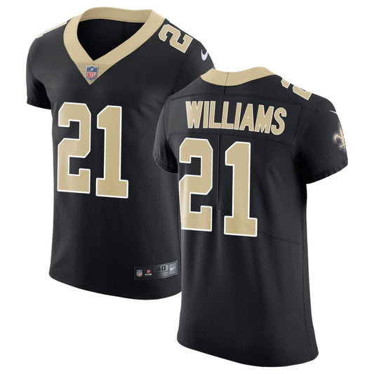 Jamaal Williams Men's Nike Black New Orleans Saints Vapor Untouchable Custom Elite Jersey