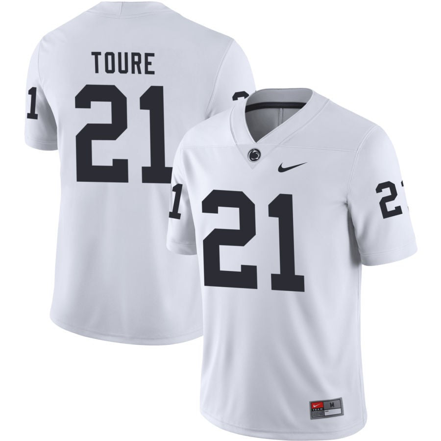 Vaboue Toure Men's Nike White Penn State Nittany Lions Pick-A-Player NIL Replica Football Jersey