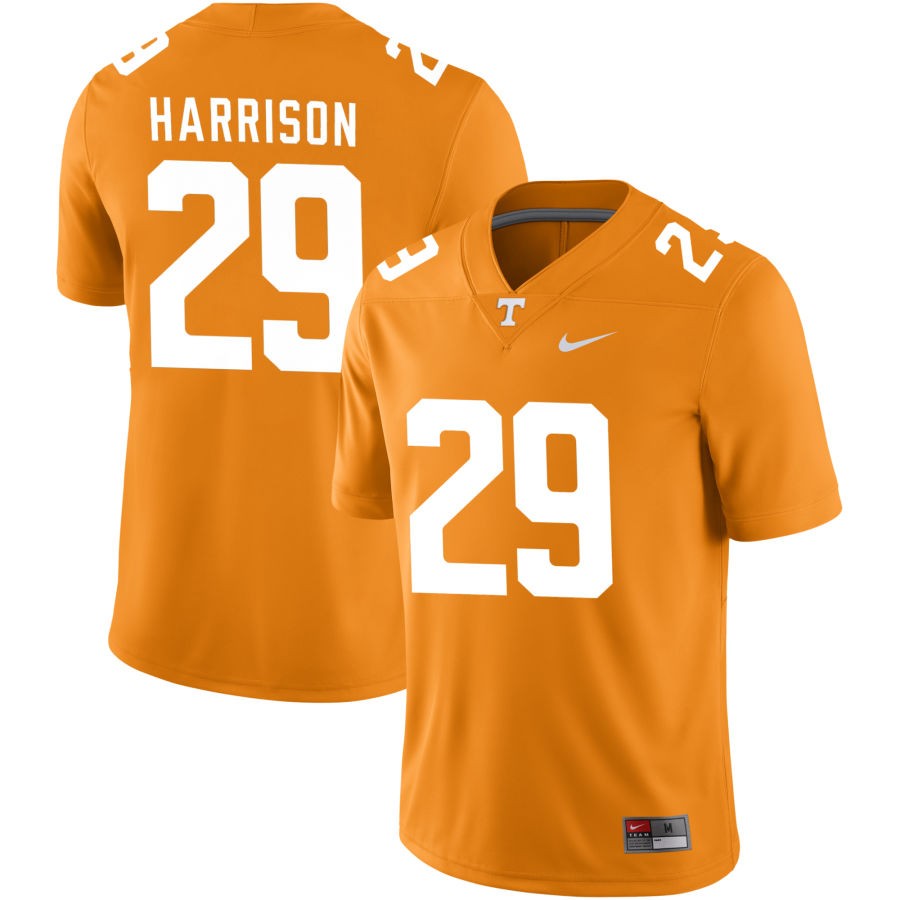 Christian Harrison Men's Nike White Tennessee Volunteers Pick-A-Player NIL Replica Football Jersey