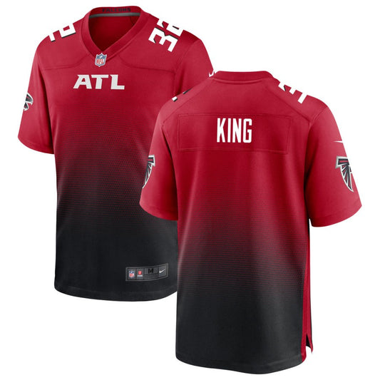 Kevin King Men's Nike Red Atlanta Falcons Alternate Custom Game Jersey