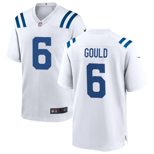 Anthony Gould Men's Nike White Indianapolis Colts Custom Game Jersey