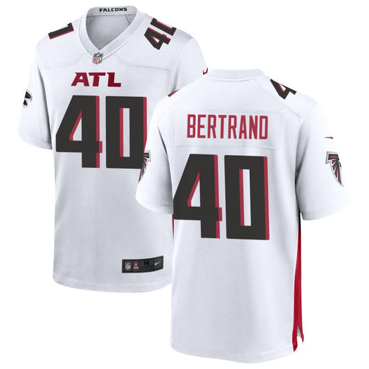 JD Bertrand Men's Nike White Atlanta Falcons Custom Game Jersey