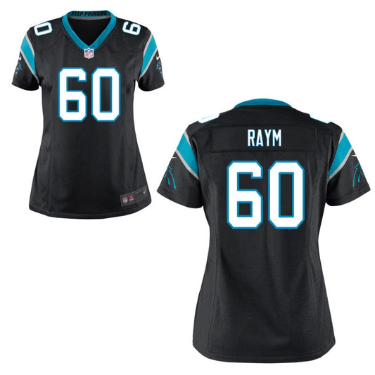 Andrew Raym Women's Nike Black Carolina Panthers Customized Game Jersey