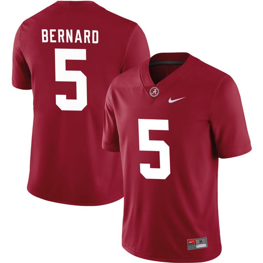 Germie Bernard Men's Nike Crimson Alabama Crimson Tide Pick-A-Player NIL Replica Football Jersey