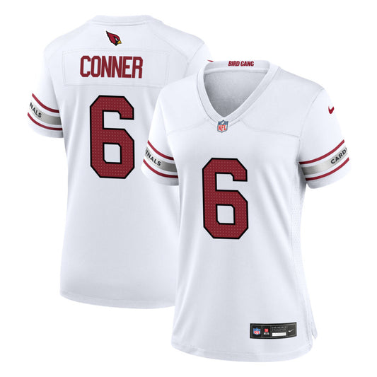 James Conner Women's Nike White Arizona Cardinals Custom Game Jersey