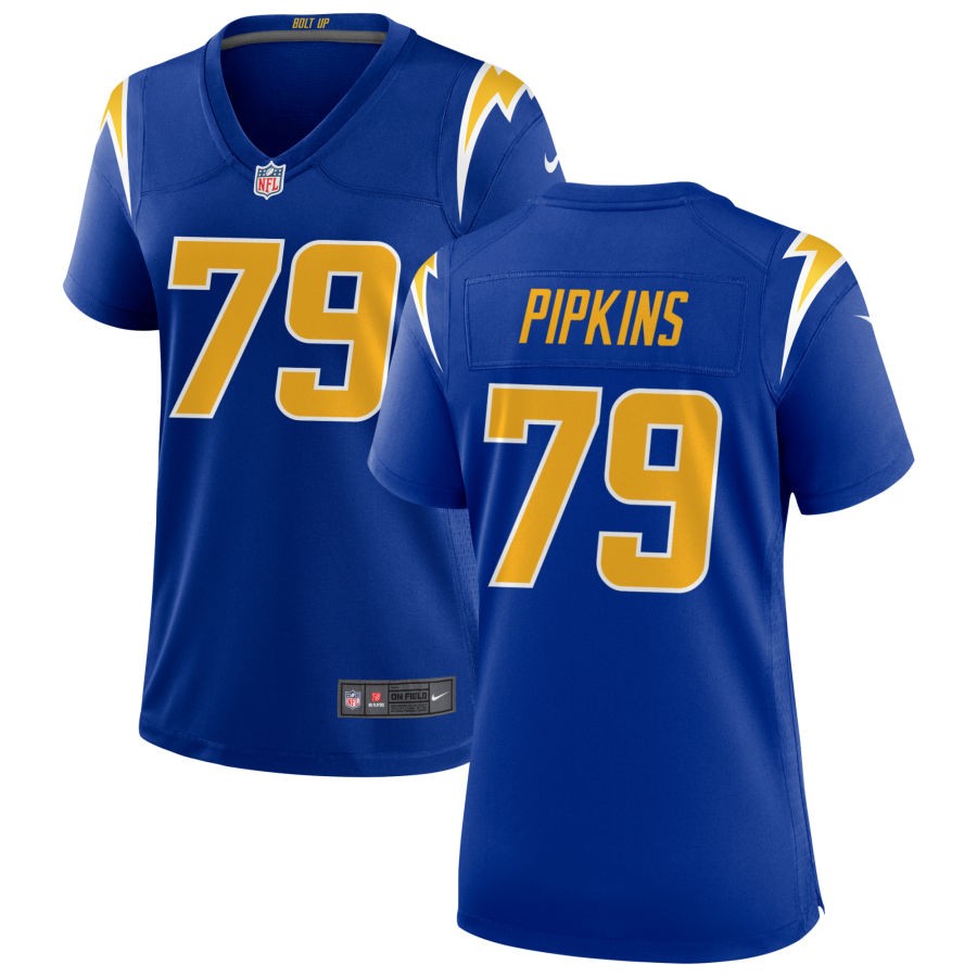 Trey Pipkins Women's Nike Royal Los Angeles Chargers Alternate Custom Game Jersey