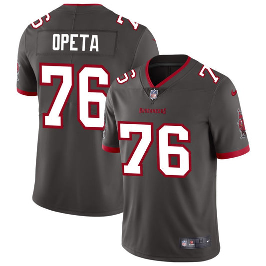 Sua Opeta Men's Nike Pewter Tampa Bay Buccaneers Vapor Untouchable Elite Custom Alternate Jersey