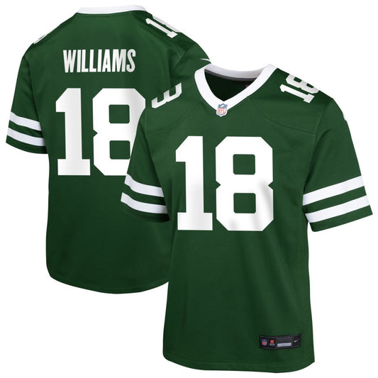 Mike Williams Youth Nike  Legacy Green New York Jets Custom Game Jersey