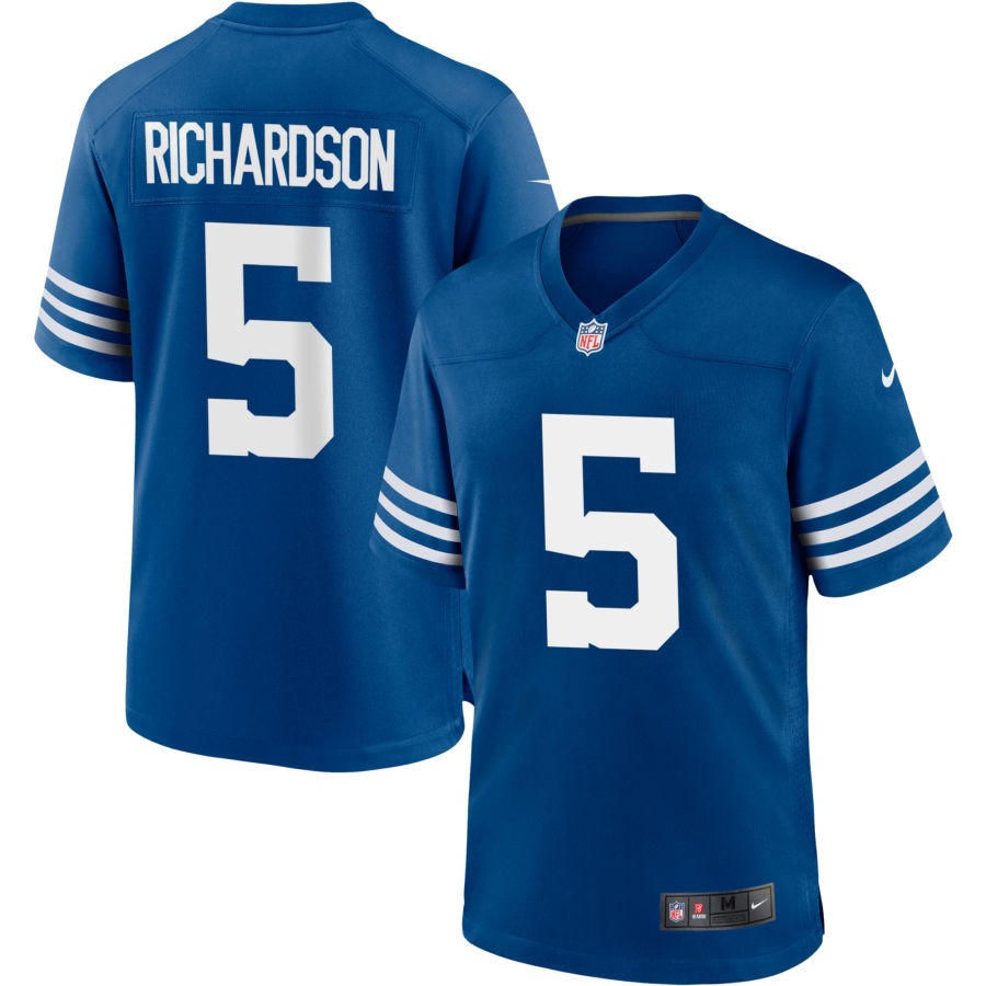 Anthony Richardson Men's Nike Royal Indianapolis Colts Alternate Custom Jersey