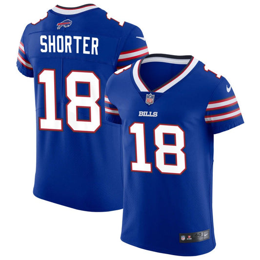 Justin Shorter Men's Nike Royal Buffalo Bills Vapor Elite Custom Jersey