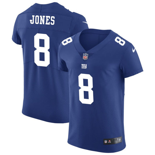 Daniel Jones Men's Nike Royal New York Giants Vapor Untouchable Custom Elite Jersey