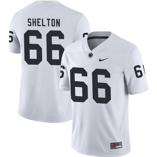 Drew Shelton Men's Nike White Penn State Nittany Lions Pick-A-Player NIL Replica Football Jersey