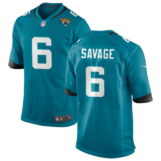 Darnell Savage Men's Nike Teal Jacksonville Jaguars Alternate Custom Game Jersey