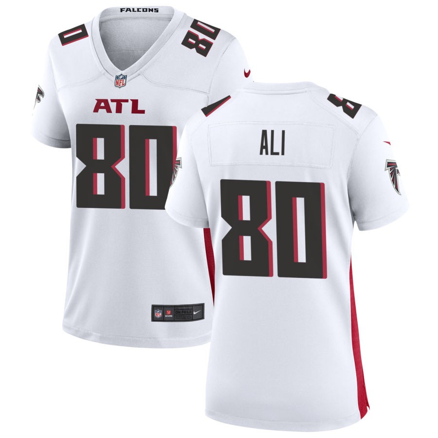 Josh Ali Women's Nike Atlanta Falcons White Custom Game Jersey