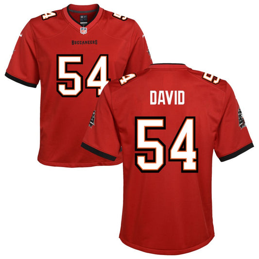 Lavonte David Youth Nike Tampa Bay Buccaneers Red Custom Game Jersey