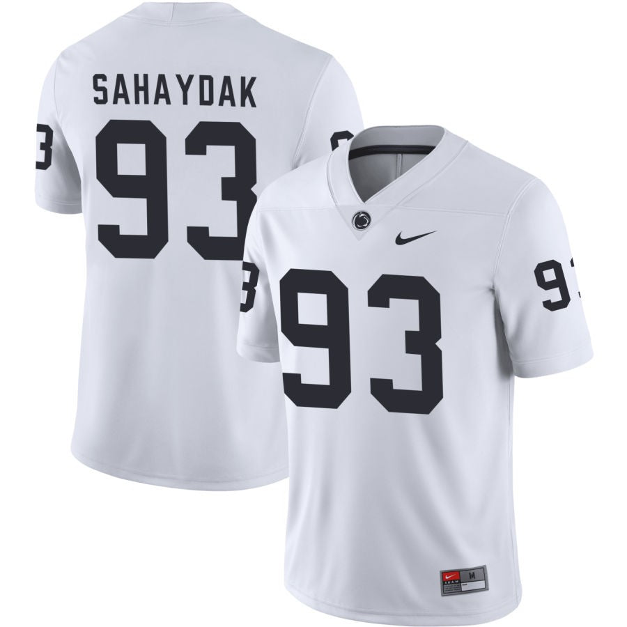 Sander Sahaydak Men's Nike White Penn State Nittany Lions Pick-A-Player NIL Replica Football Jersey