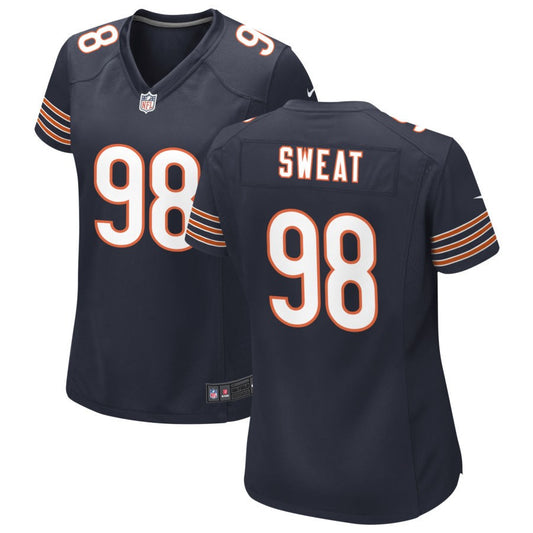 Montez Sweat Women's Nike Navy Chicago Bears Custom Game Jersey